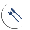 FORK KNIFE ICON