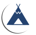 TENT ICON BLUE